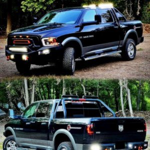 RAM 1500 Classic Roll Bar RB002BK