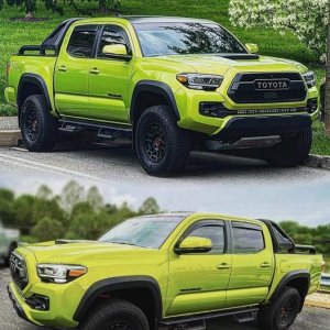 2022 TOYOTA TACOMA TRD PRO ELECTRIC LIME - GLADIATOR ROLL BAR