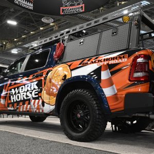 Built for the bold! Black Horse Off Road on RAM stole the show at SEMA2024