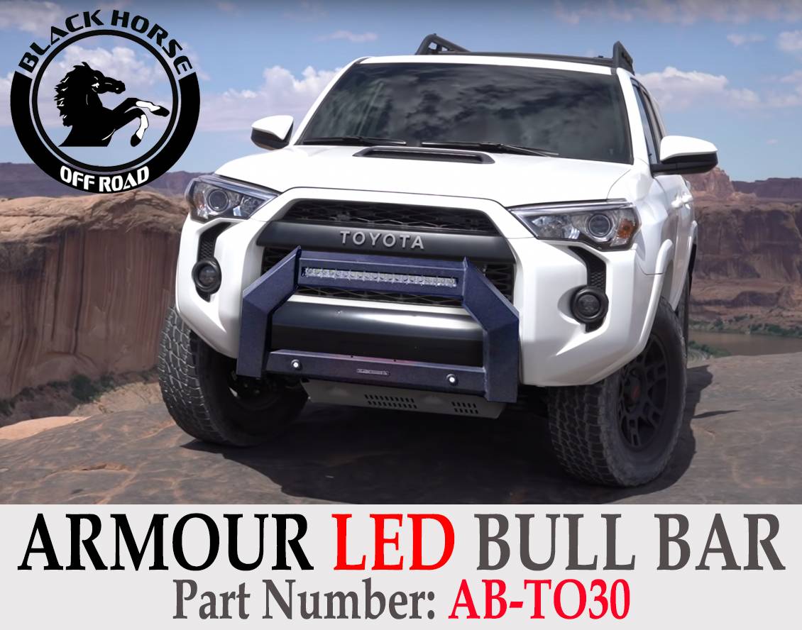 Armour LED Bull Bar For Toyota 4Runner