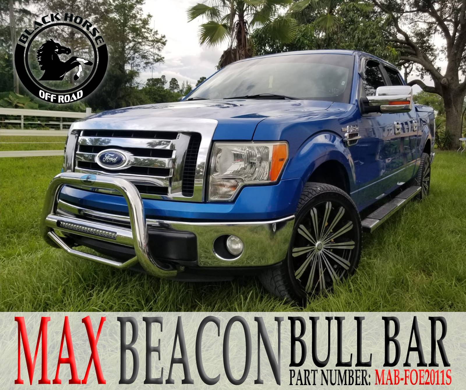 Max Beacon Bull Bar FORD