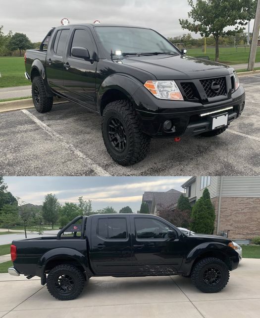 Nissan Frontier - Classic Look Upgrade with Black Horse Off Road Classic Roll Bar