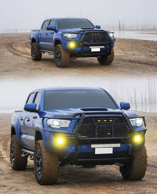 Rugged Heavy Duty Grille Guard Toyota Tacoma
