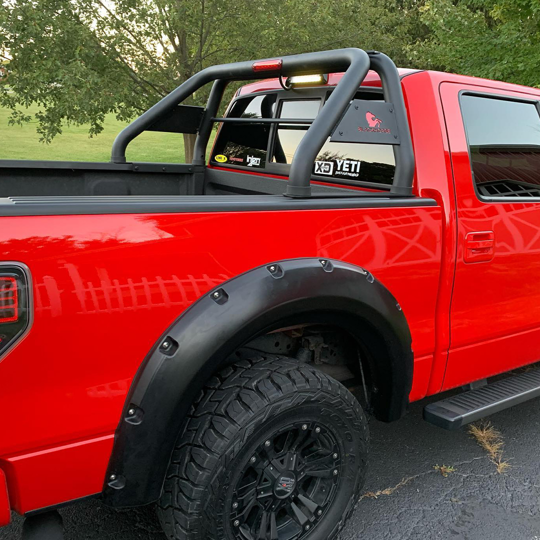 Turn heads wherever you go. Our Classic Roll Bar adds an edge to your F-150